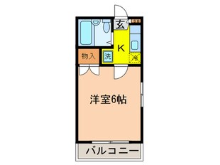 ジュノーの物件間取画像